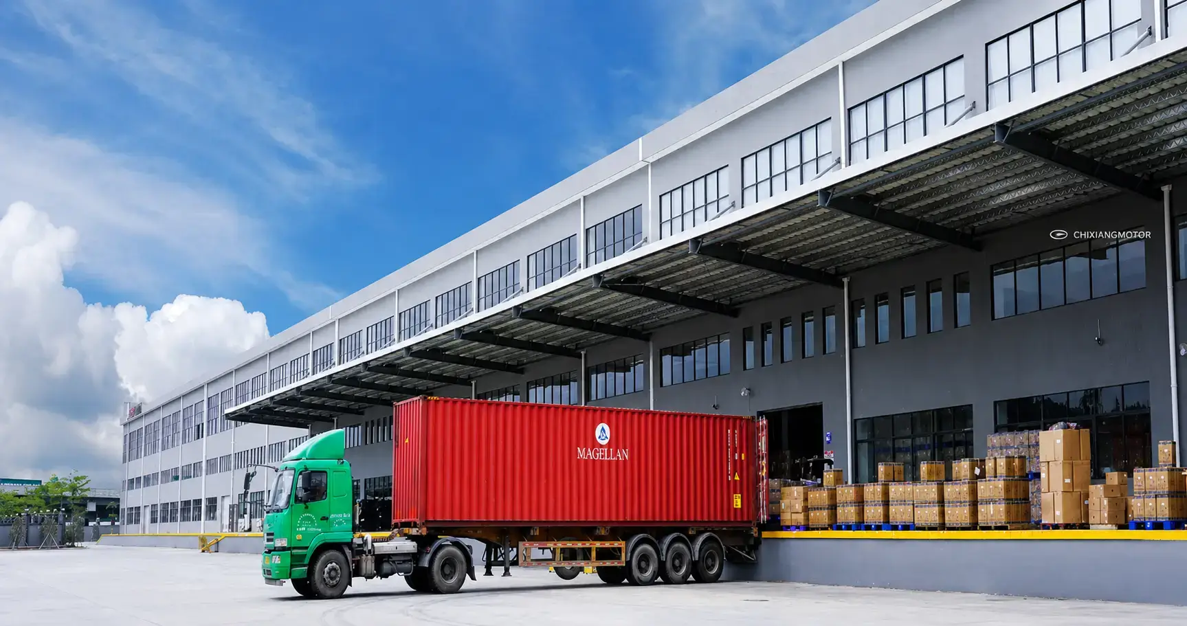 Chixiang Motor factory production workshop in Chongqing