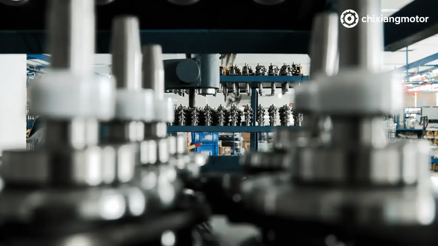 Chixiang Motor factory workshop and production capacity display